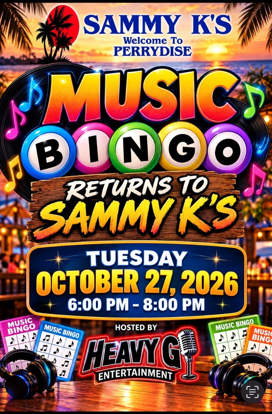 Music Bingo event photo