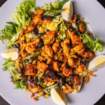 Southwestern BBQ chicken salad.