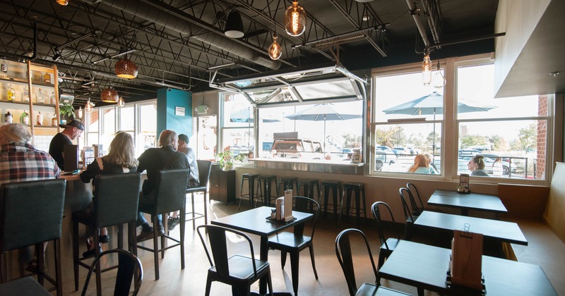 Interior, dining area