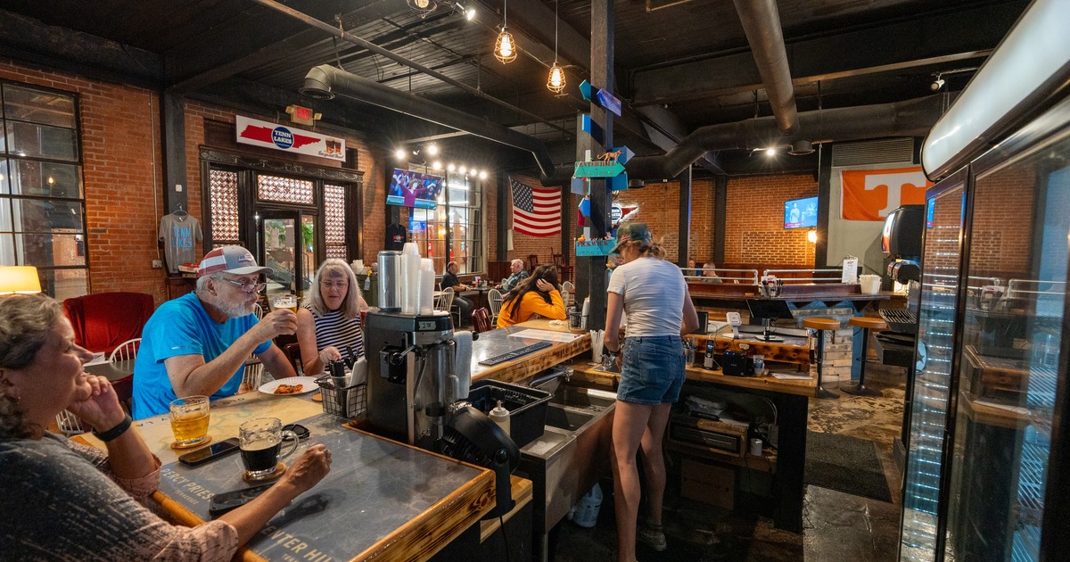 Interior, bar area