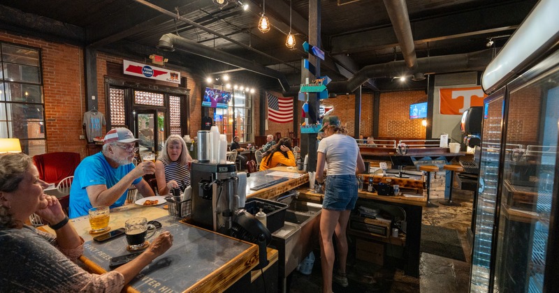 Interior, bar area