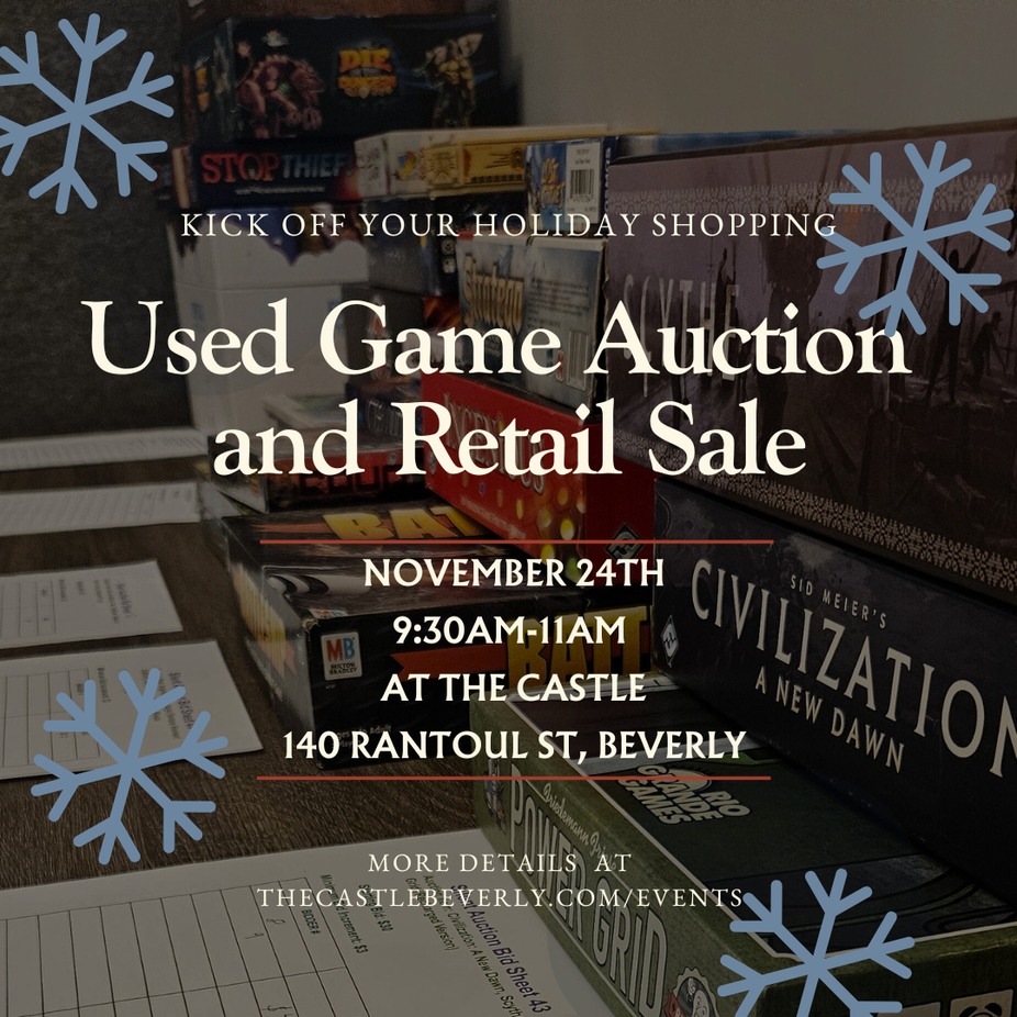 Used Game Auction and Retail Sale event photo