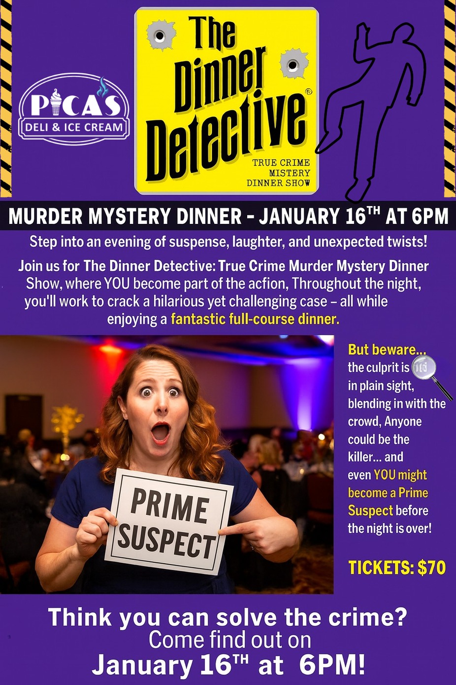 MURDER MYSTERY DINNER event photo