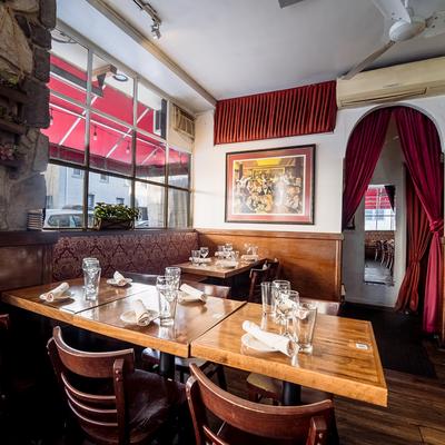 Bistro La Baia interior.