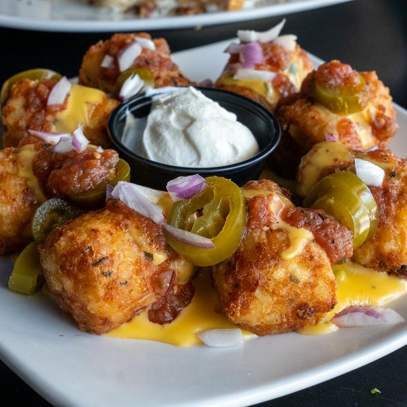 Bacon & Cheddar Tater Kegs photo