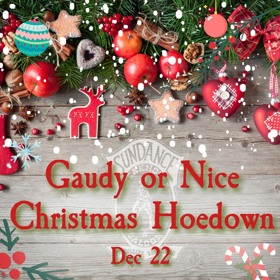 Gaudy or Nice Christmas Party event photo
