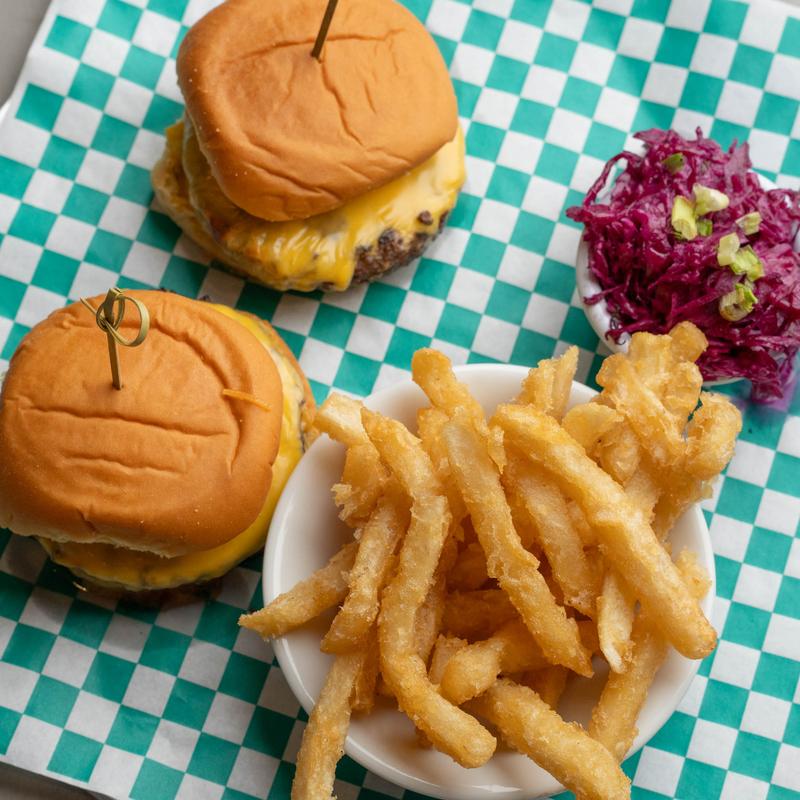 menu item 16 of 23, 1/4 lb Cheeseburgers