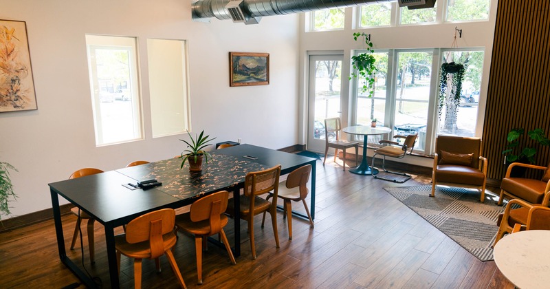 Interior, seating area