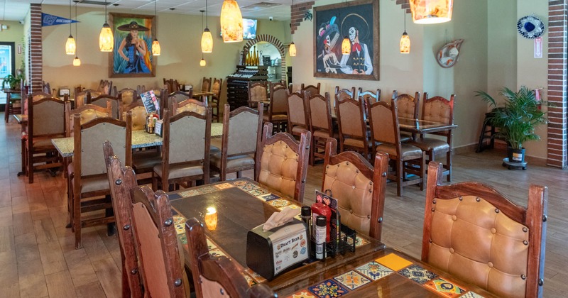 Interior dining area