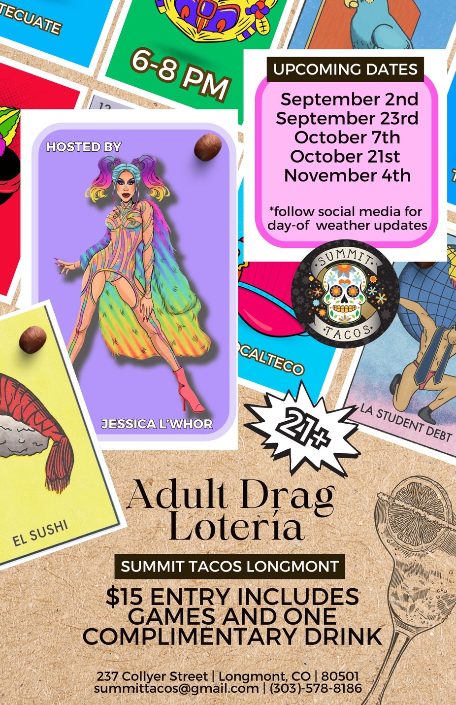 Drag Queen Loteria event photo