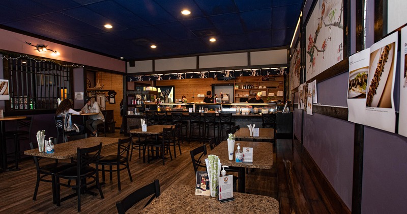 Interior seating space