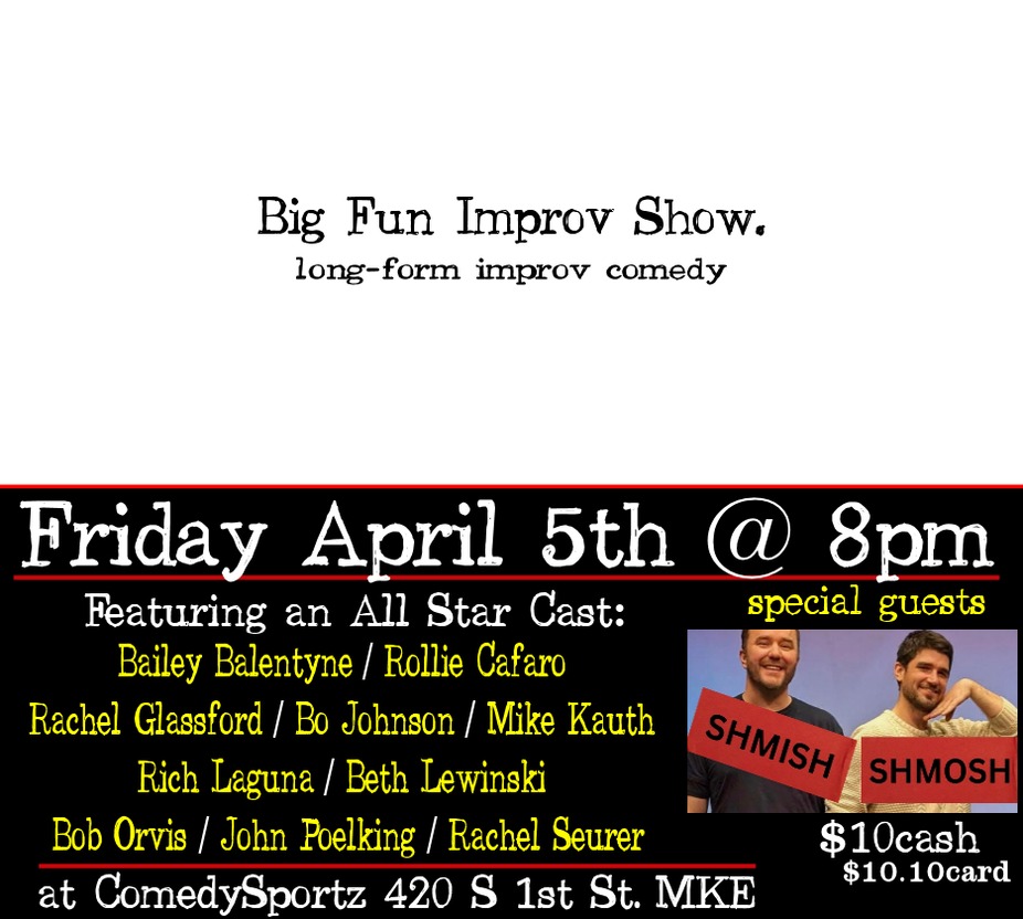 Mike Kauth presents Big Fun Improv Show! event photo