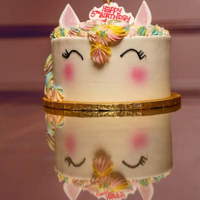 Unicorn cake.