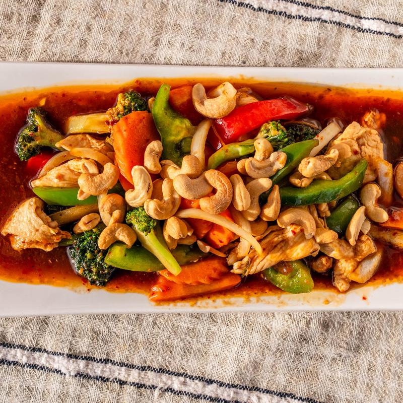 menu item 9 of 12, Pad Cashew Nut