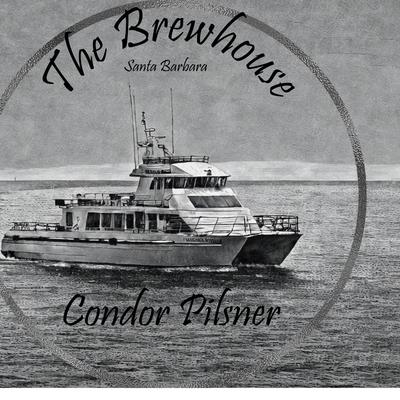 Fishing boat Condor with Condor Pilsner spelled out.