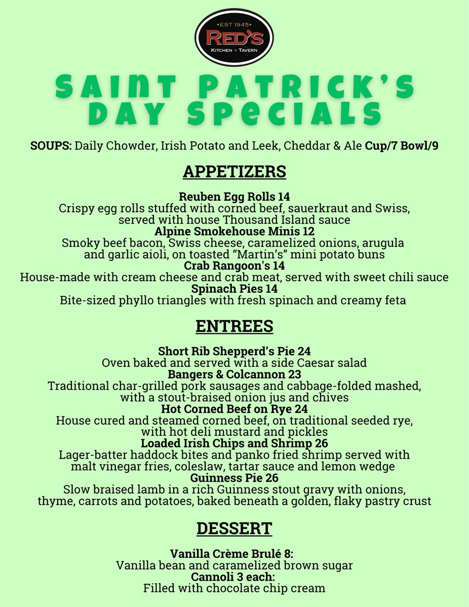 St. Patrick's Day event photo