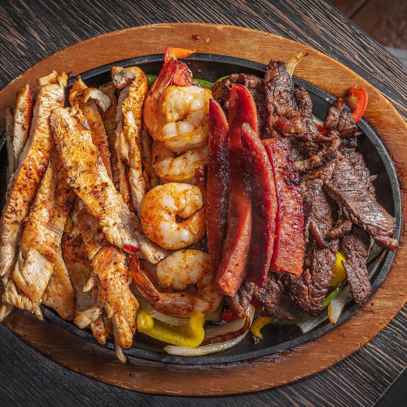 menu item 2 of 2, Parrillada Fajitas