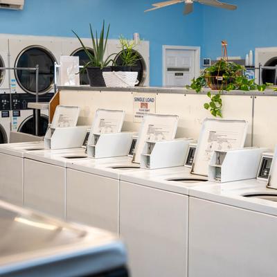 Laundry washing machines.