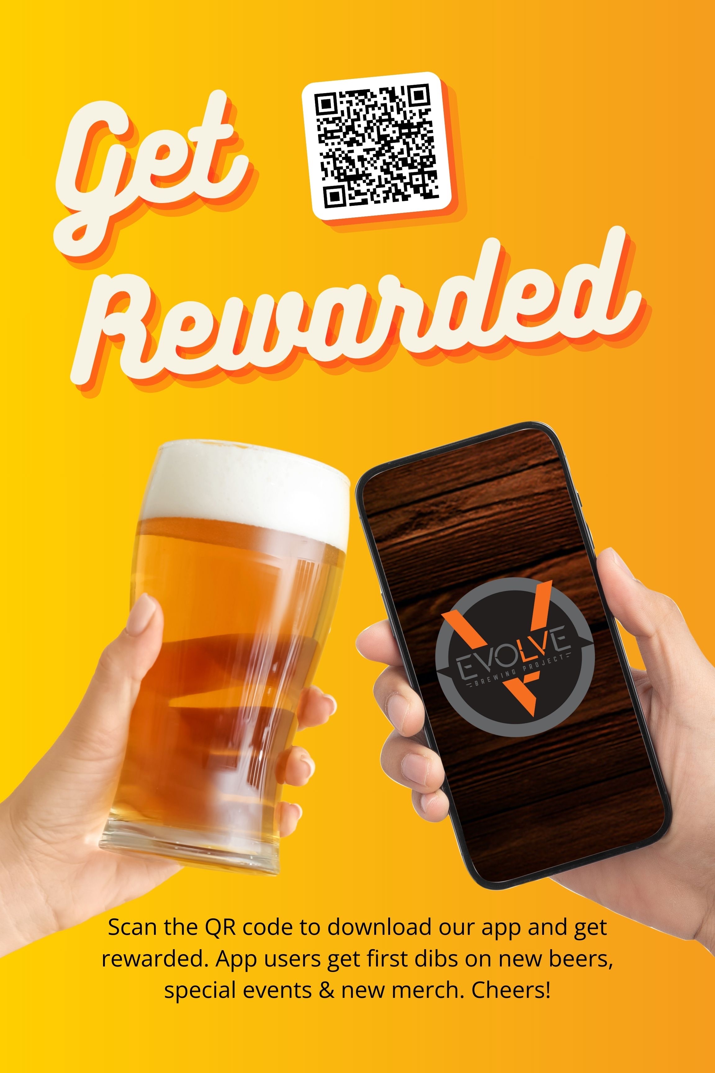 Get Rewarded. Download our app!