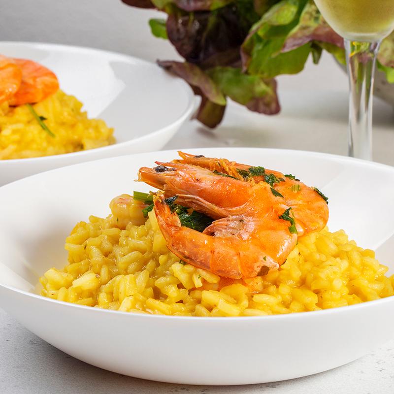 Risotto Saffron & Shrimp photo