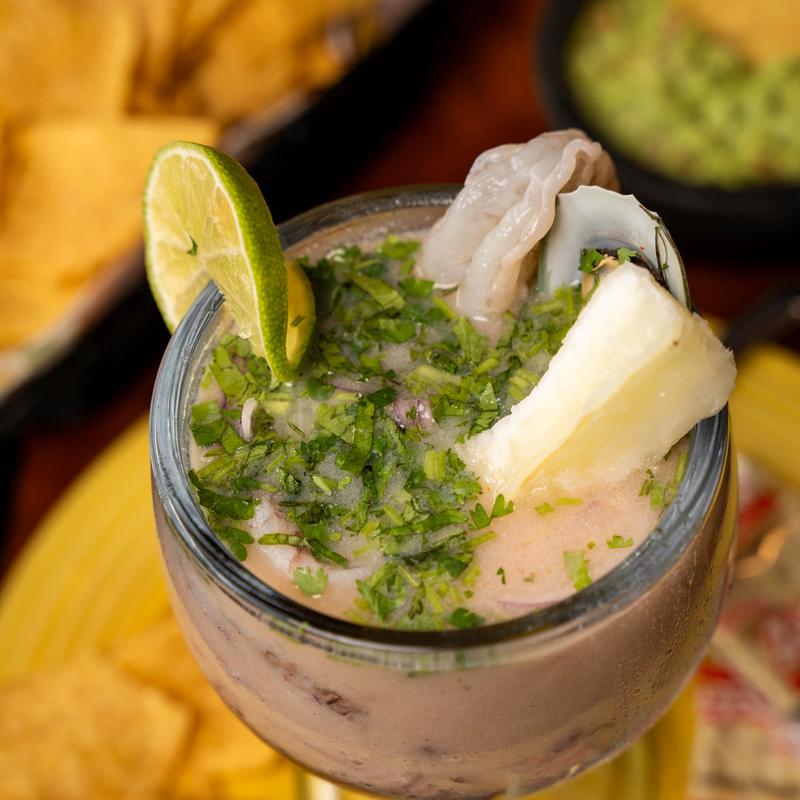 menu item 5 of 9, Sopa de Mariscos