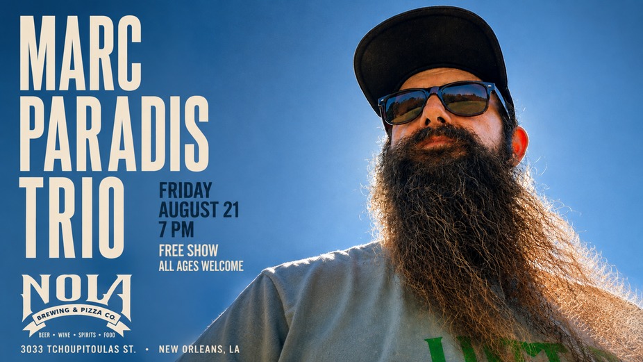 FREE LIVE MUSIC:  Marc Paradis Trio event photo