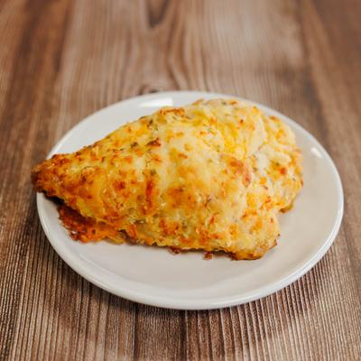 Cheddar cheese scone.