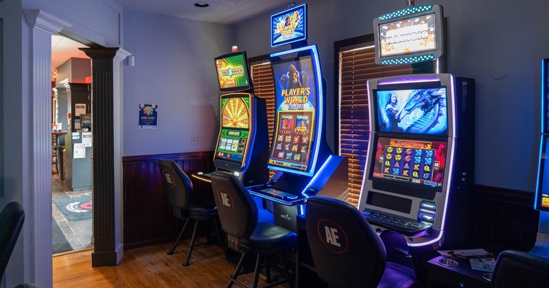 Interior,  arcade games