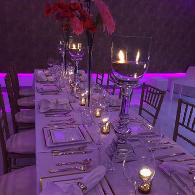 PRIVATE DINNING SET UP