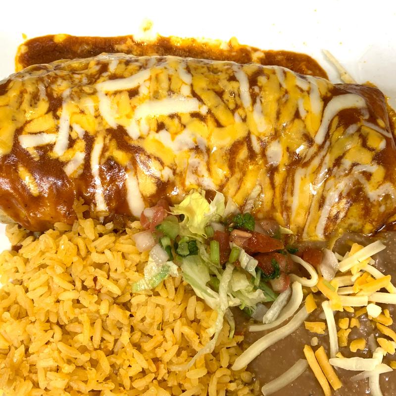 menu item 66 of 122, Beef Burrito (Ground Beef)