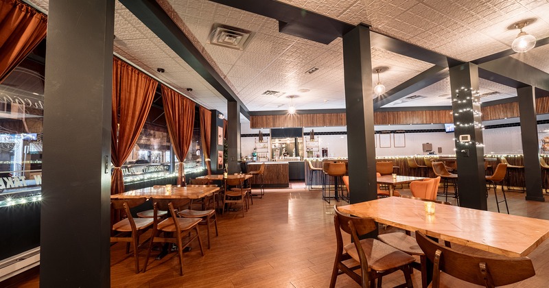 Interior, seating area