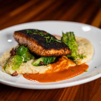 Blackened salmon