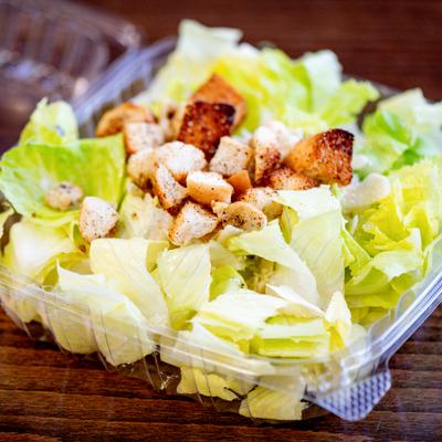Chicken Caesar salad.