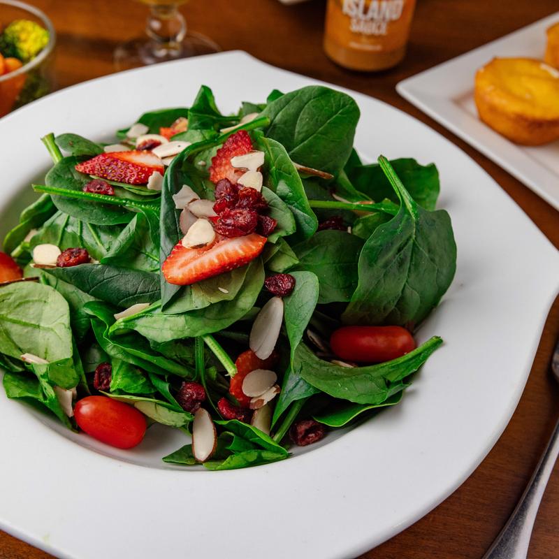 Mardi Gras  Spinach Salad (V, GF, **) photo