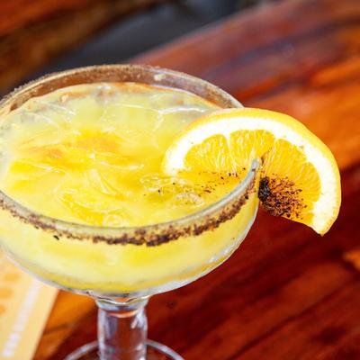 A closeup on the Mezcalita.