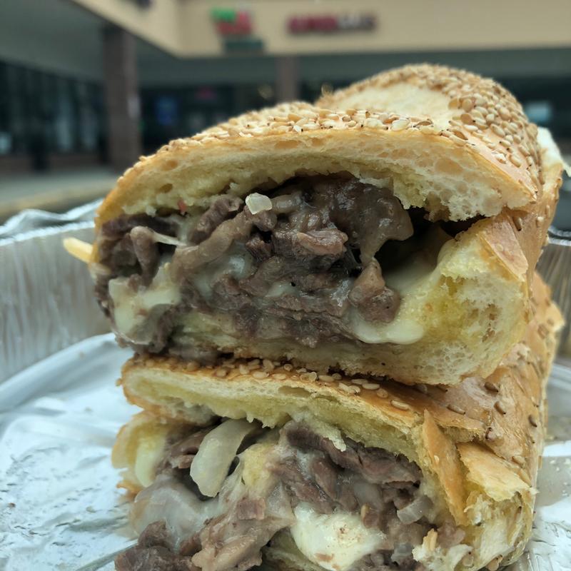 menu item 29 of 63, Rib Eye Steak & Cheese