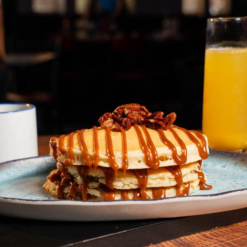 menu item 5 of 18, Dulce de Leche Pancakes