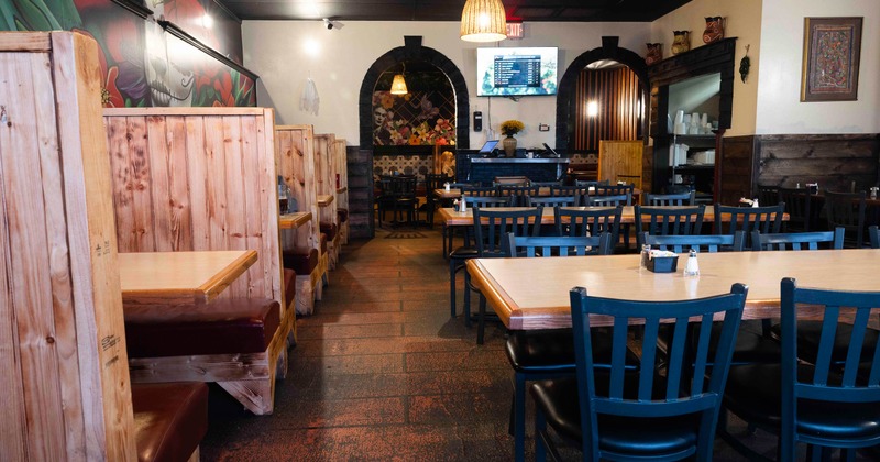 Interior, main dining area