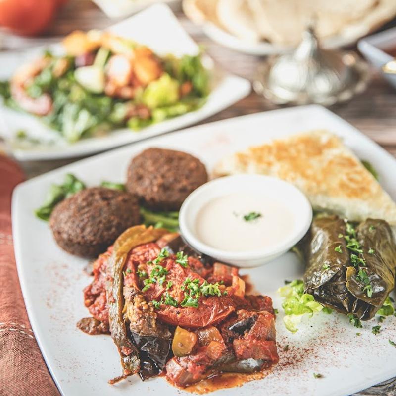 Vegetarian Plate photo