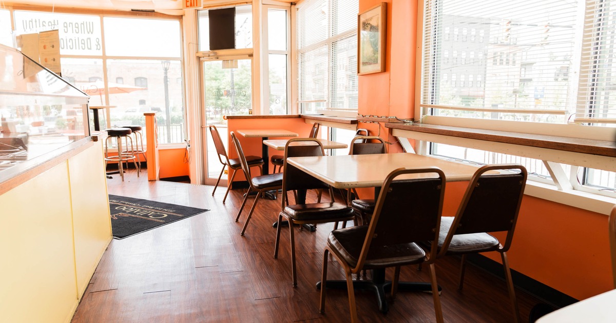Interior, seating area