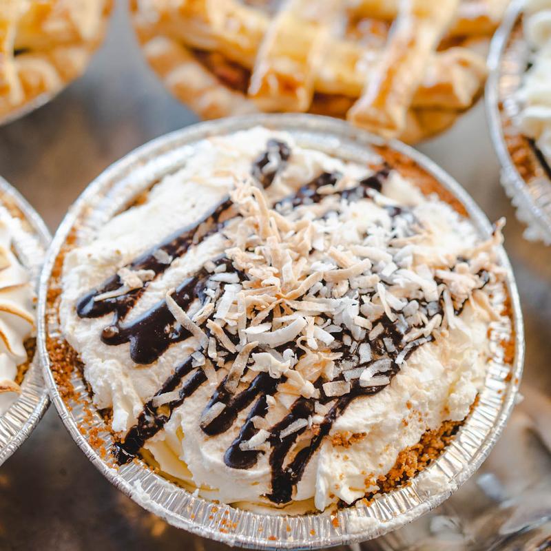 menu item 89 of 141, Coconut Banana Cream Pie