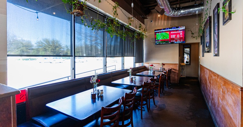 Interior, dining area