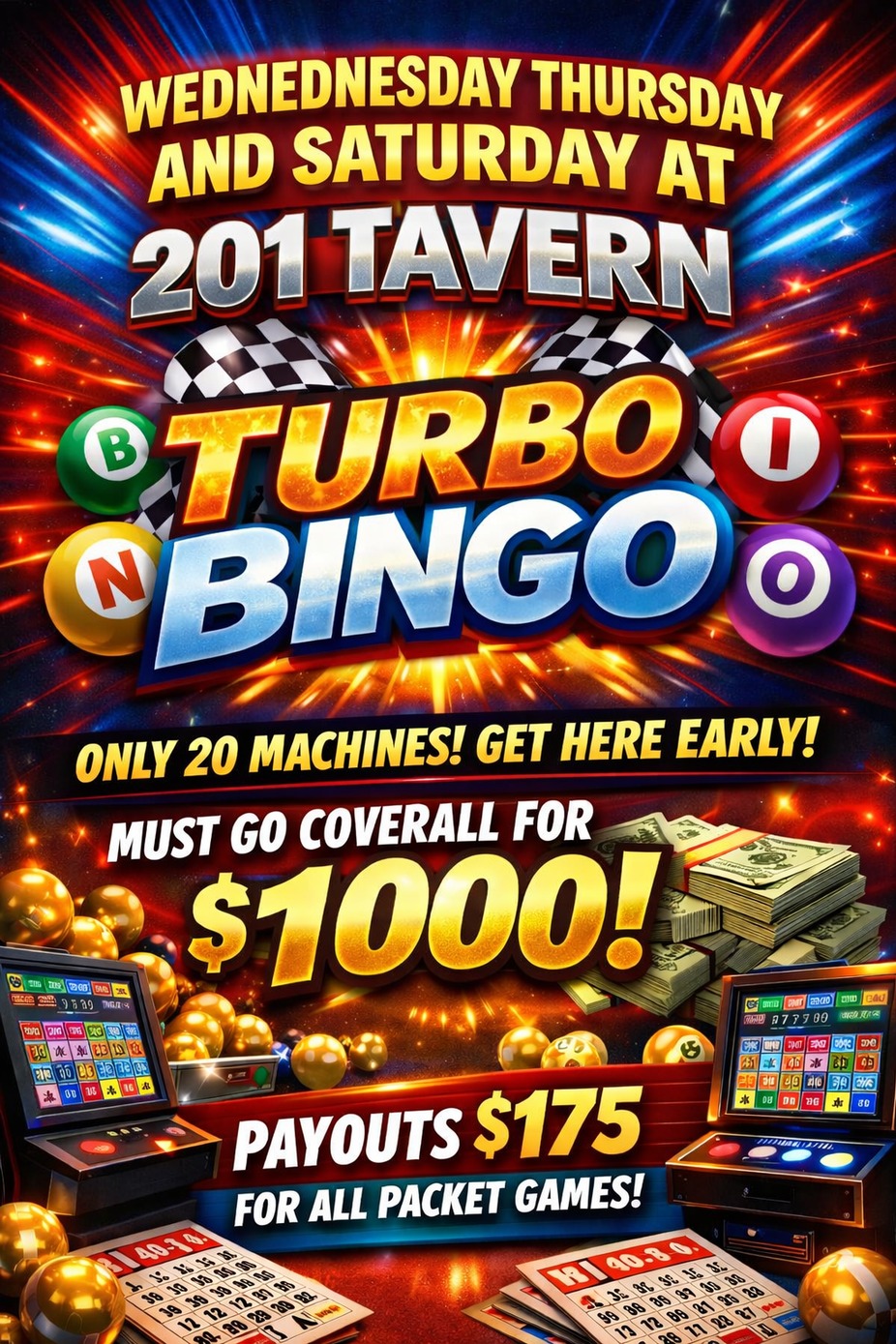 Wednesday Bar Bingo event photo