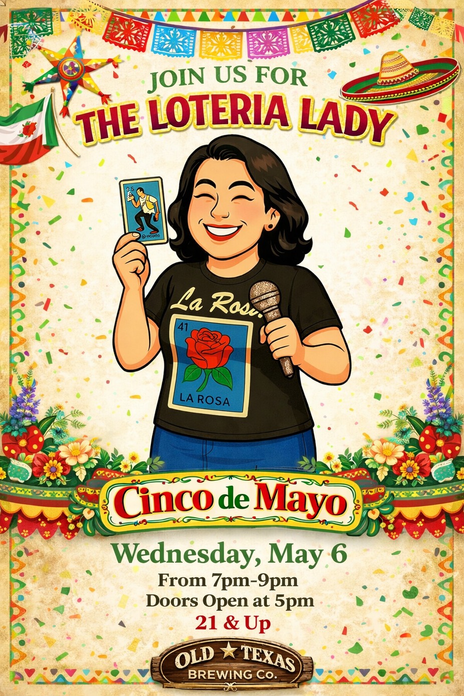 Loteria Bingo- Wednesday May 6th! Doors open at 5PM! event photo