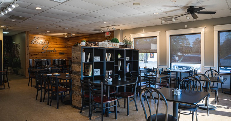 Interior, seating area