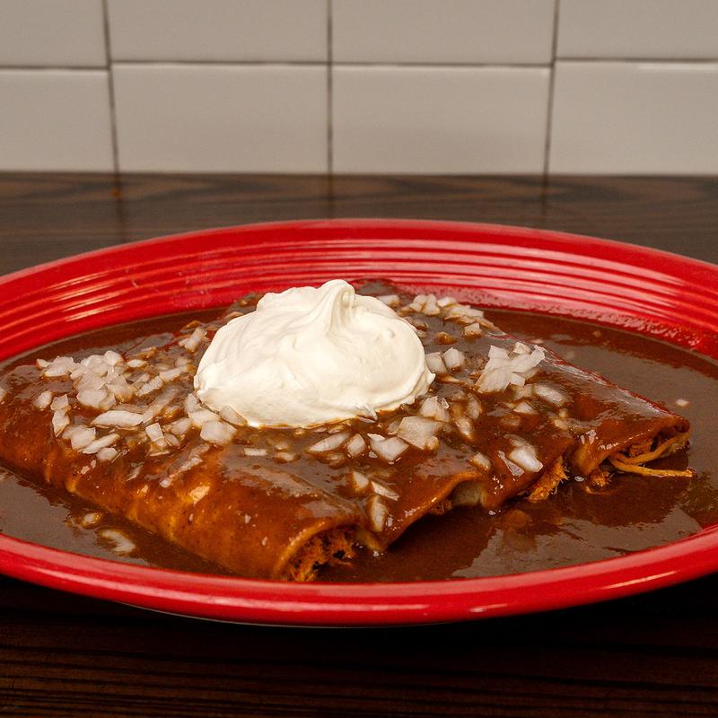 Enchiladas Poblanas Sweet Sauce photo