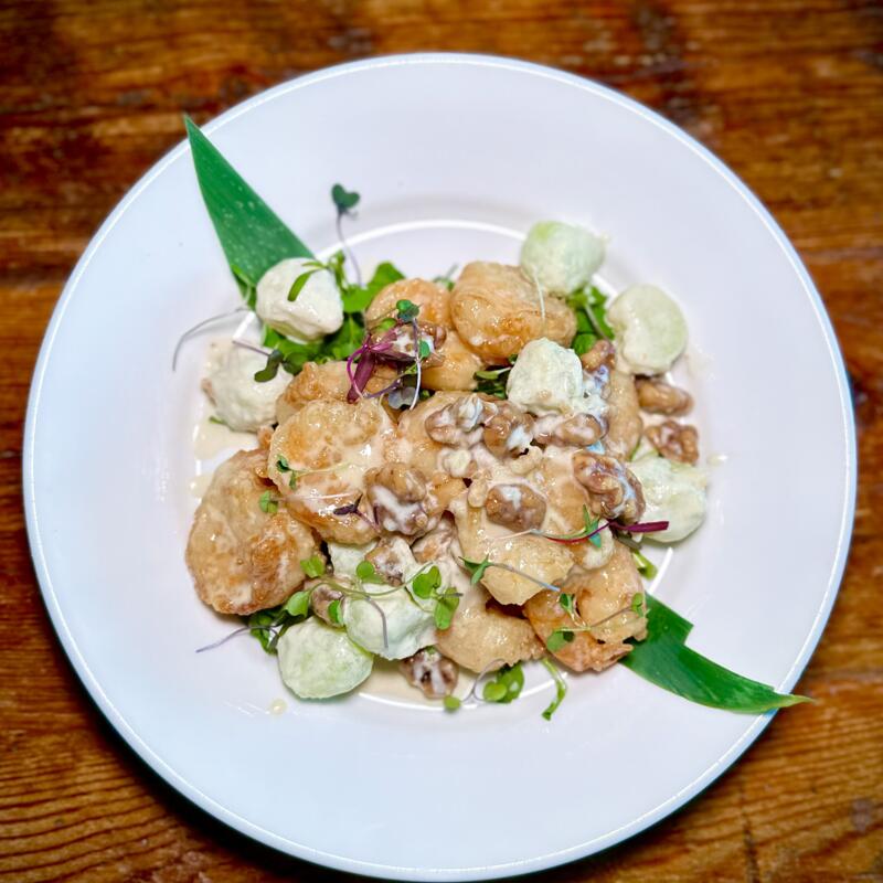 menu item 25 of 29, Walnut Shrimp With Melon