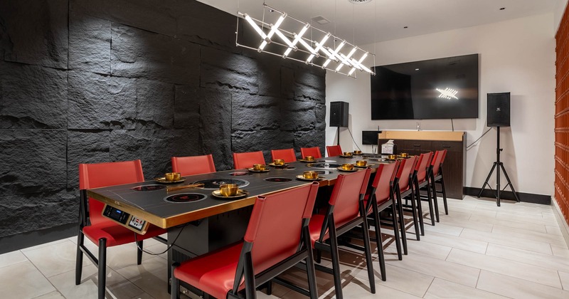 Korean BBQ grill table