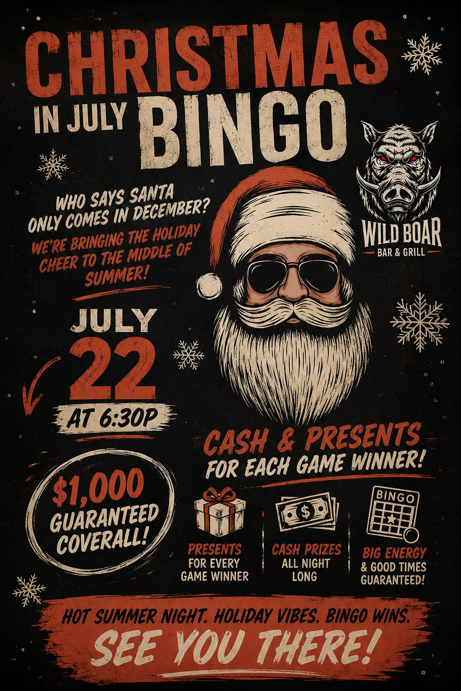 Christmas in July Bingo! event photo
