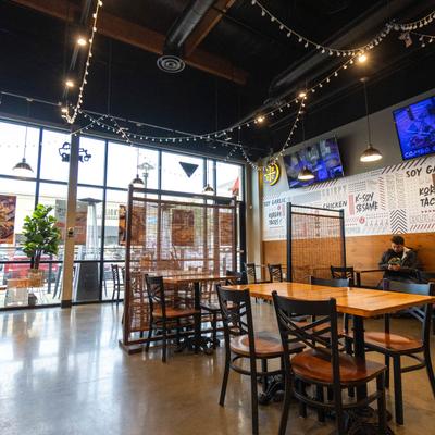 Interior space, seating.